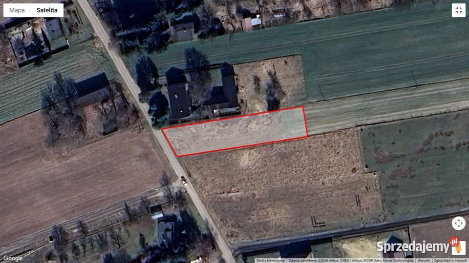 Urokliwa działka Łodzi Leśne Odpadki