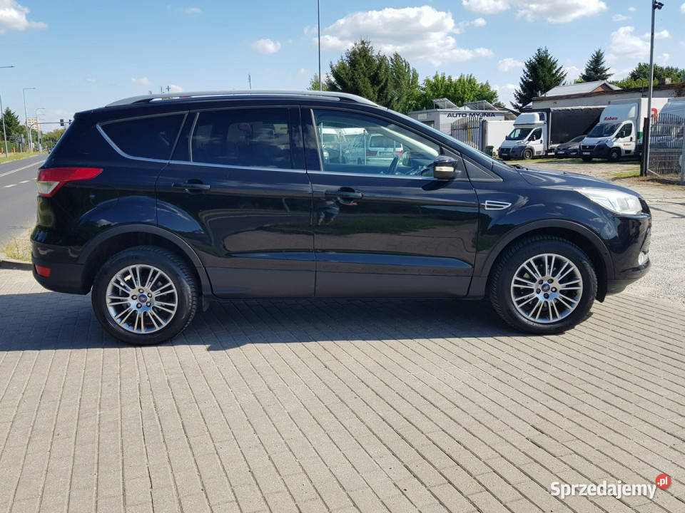 Ford Kuga 16 Turbo Benzyna Klimatronik Sony czarny Włocławek