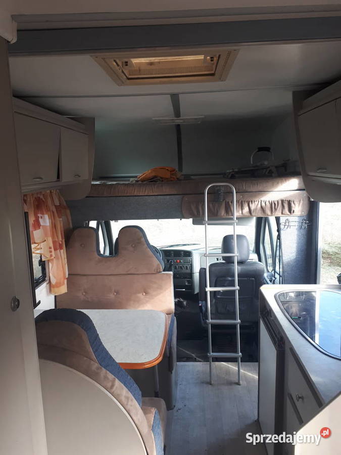Kamper Ducato 2001 6 Osób Solar TV Techniczne światła przeciwmgłowe Warszawa sprzedam