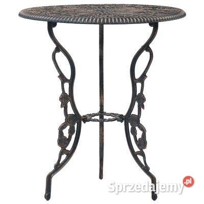 vidaXL 3cz zestaw mebli bistro ze stopu mazowieckie Warszawa