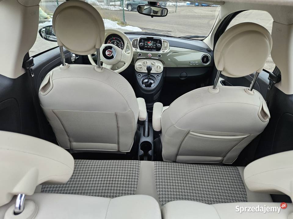 Fiat 500 14 turbo 135 automat Faktura vat 23 Turza Śląska