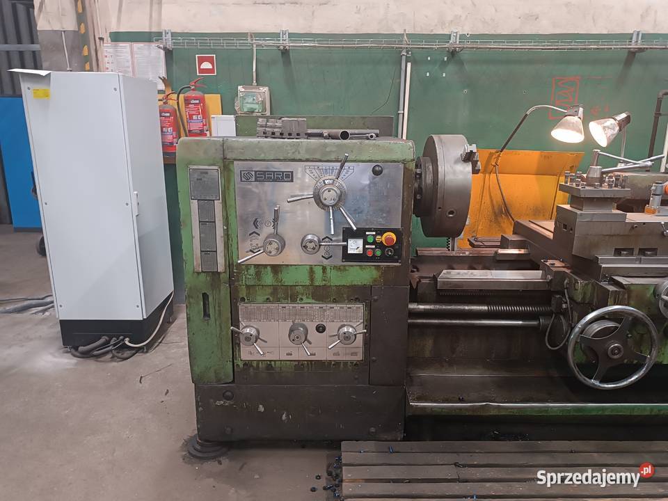 Tokarka SARO SPA82000 z uchwytem tokarskim 500 lubelskie Bogdanka