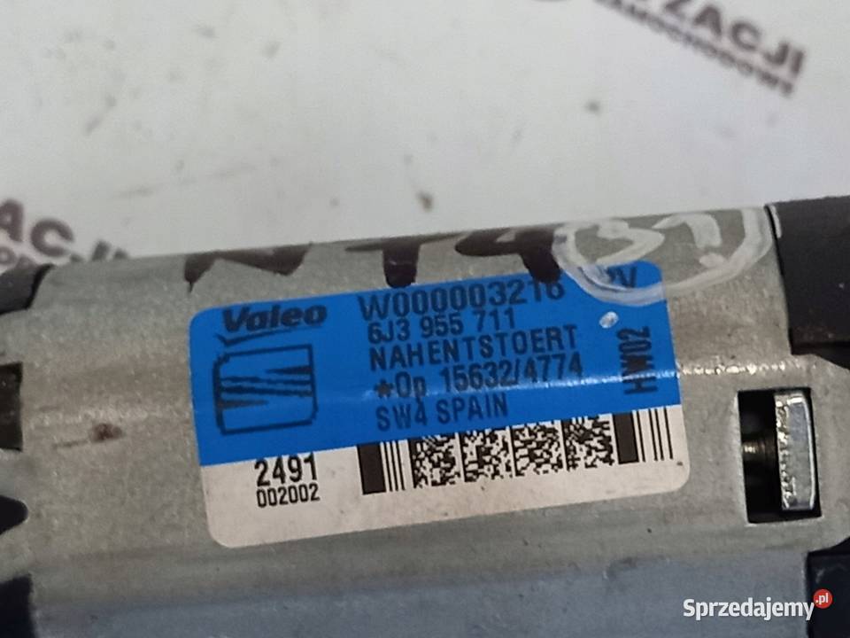 SEAT IBIZA IV 12r silniczek wycieraczki tył Wycieraczki i spryskiwacze Kielce