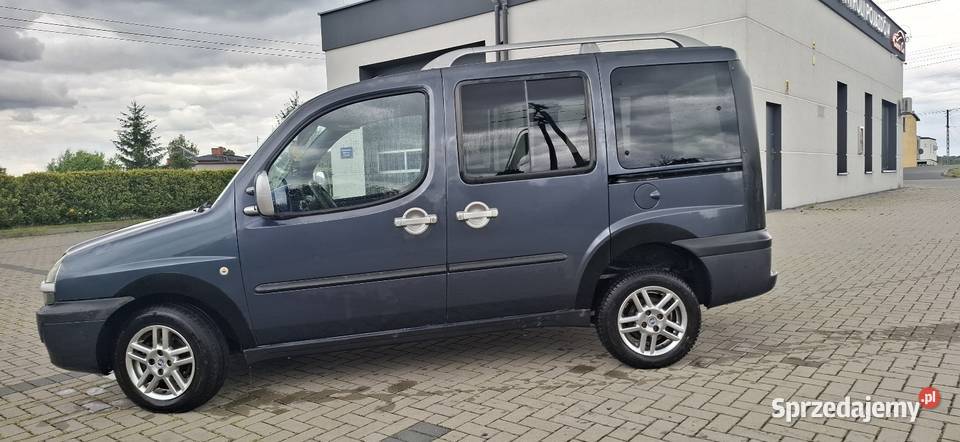 Fiat Doblo 16 b LPG 2003r Okazja Doblo śląskie Rybnik