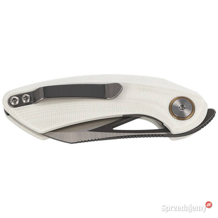 Nóż składany Bestech Bihai White G10 Grey DLC Akcesoria, narzędzia i noże Warszawa