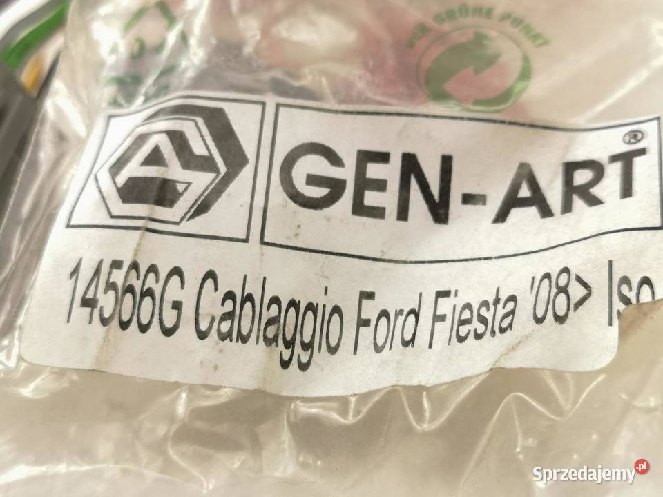 WIĄZKA RADIA OKABLOWANIE FORD FIESTA 2008 GENART