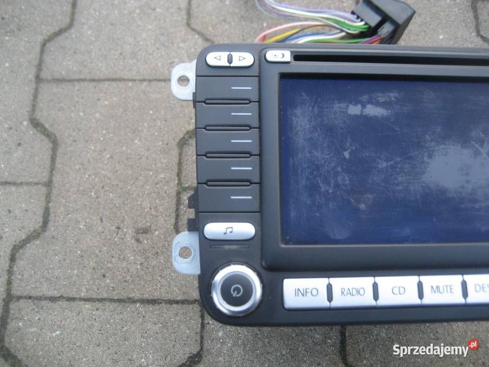 vw passat b6 0510r radio nawigacja 1k0035198c