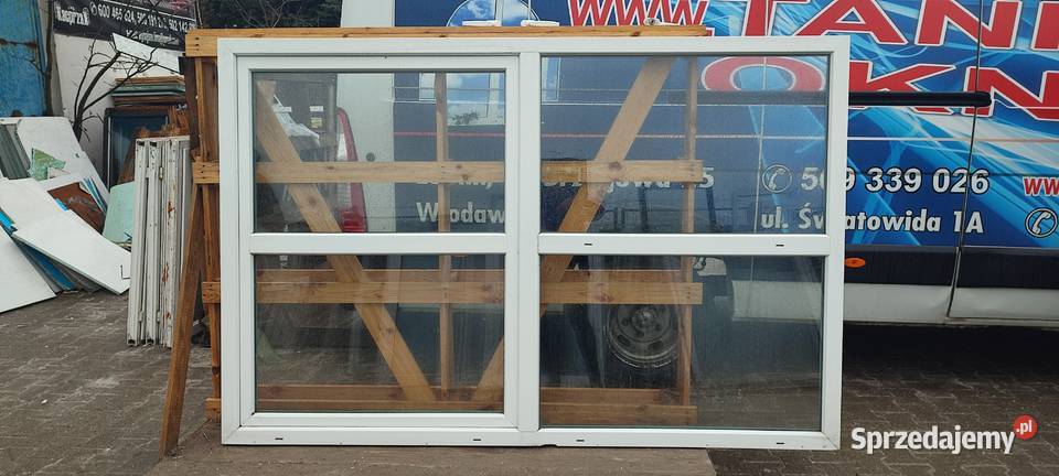 OKNA KacprzaK OKNO PCV 233X153 Używane Lublin