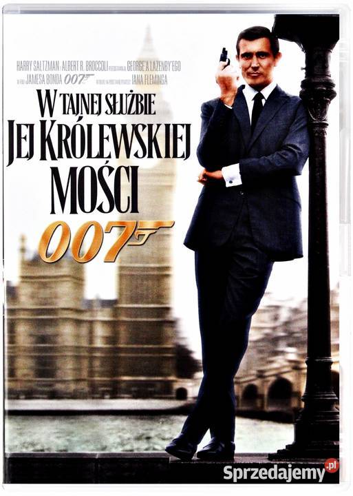 007 JAMES BOND W TAJNEJ SŁUŻBIE JEJ KRÓLEWSKIEJ sensacyjny Kalisz