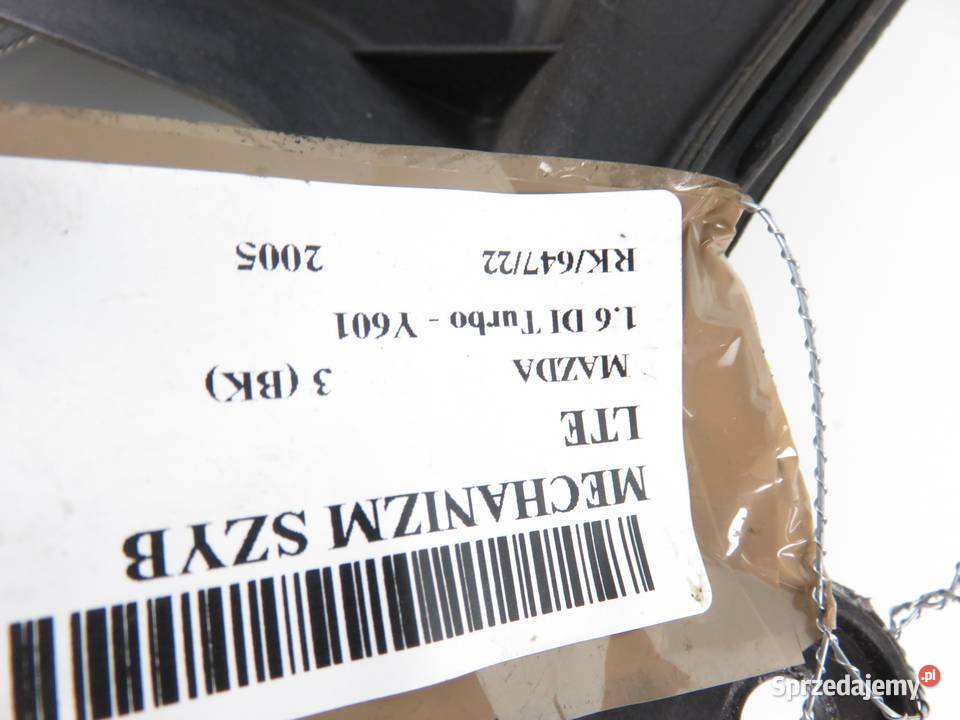 PODNOŚNIK SZYBY LEWY TYLNY MAZDA 3 BK małopolskie