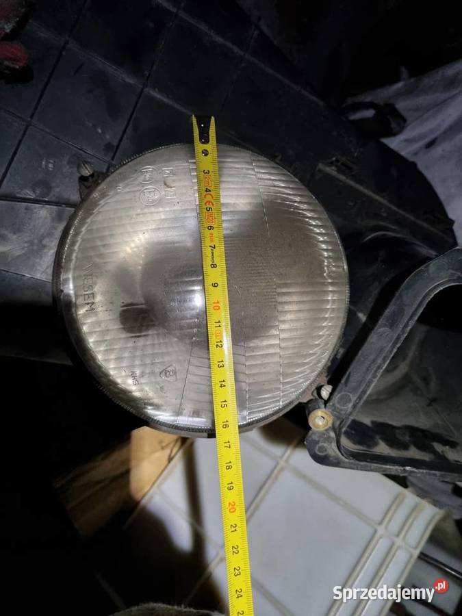 Nowa Lampa Wesem PRL Zabytek 17 KHS TOP Fiat Rok produkcji 1980 Oświetlenie Skawina