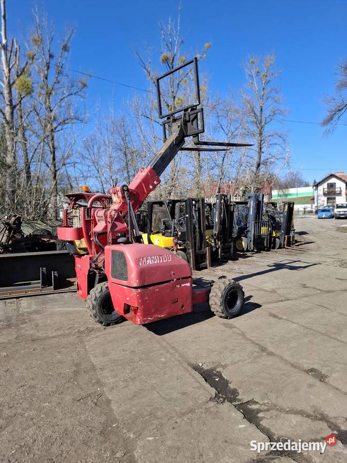 Wozek widlowy manitou terenowy teleskop Mielec