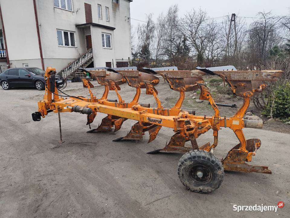 Pług obrotowy Huard Kuhn zabezpieczenie NonStop Maszyny rolnicze Żychlin