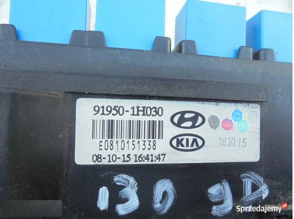 Kia Ceed Hyundai I30 0612 skrzynka bezpieczników wyposażenie elektryczne Układ elektryczny Części Łódź
