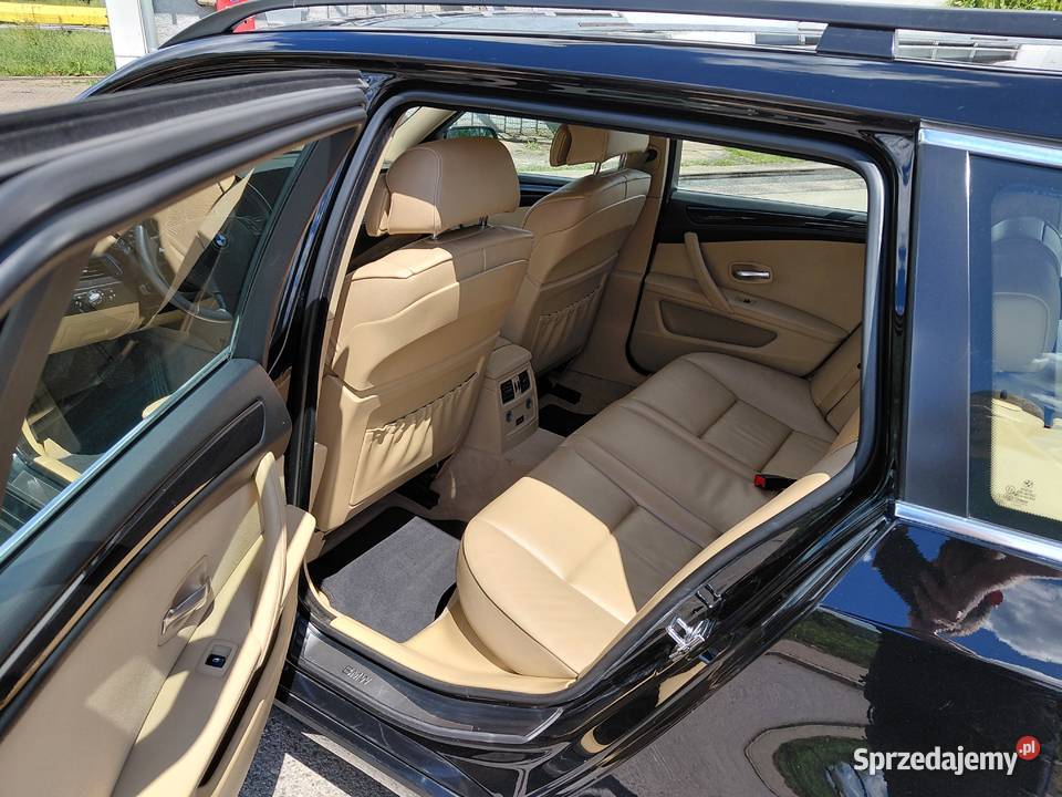 BMW 520d E61 Super stan Skóra Navi Automat Rok produkcji 2007 Seria 5 Szydłowiec