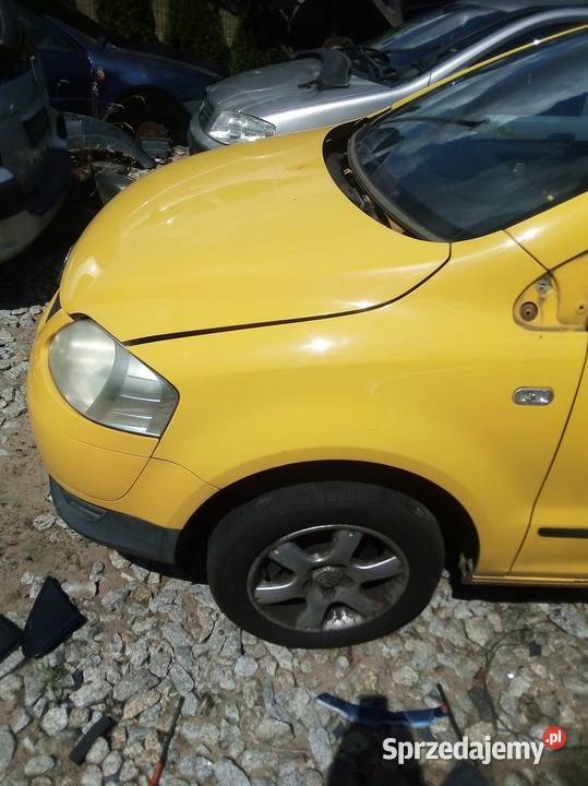Zderzak Fox vw Fox żółty LY1C w kolor Części samochodowe Poniec