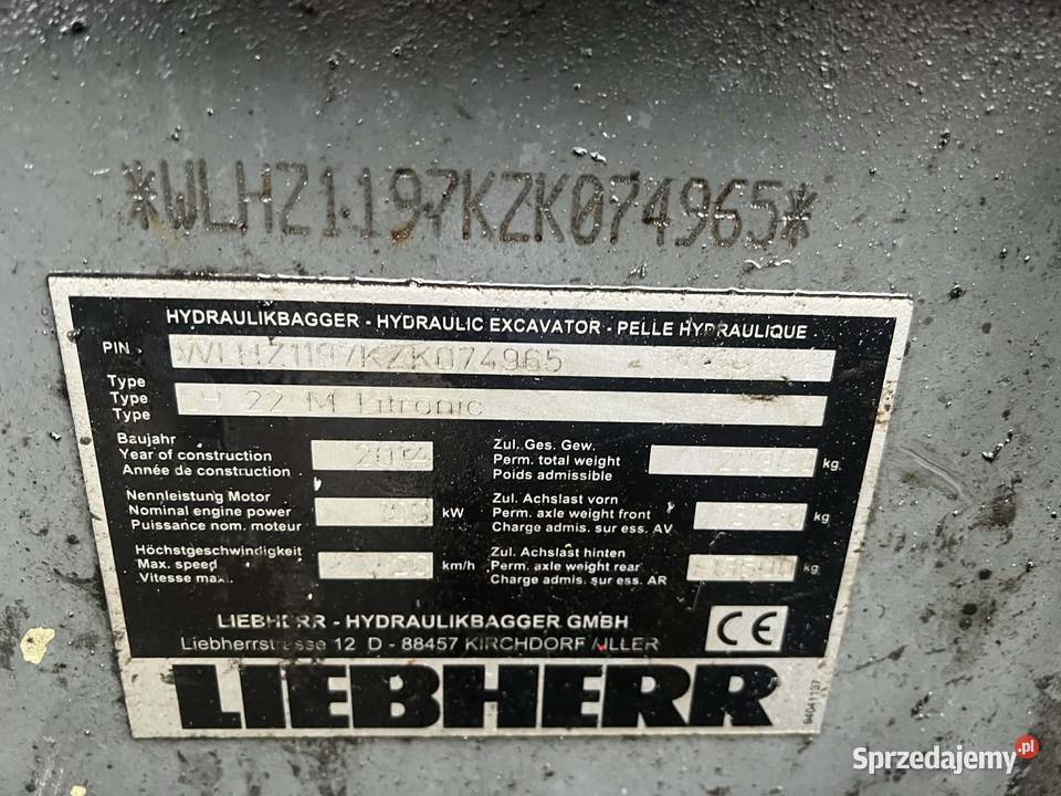 Liebherr LH 22 M Litronic Grójec