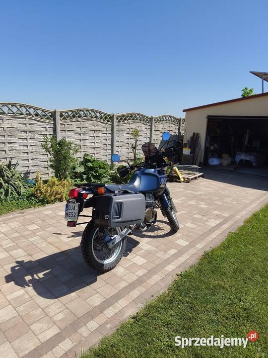 Honda NX 650 niebieski dolnośląskie Legnica