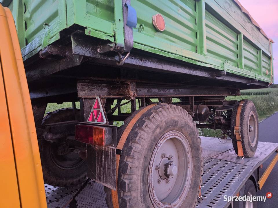Przyczepa rolnicza Autosan Sanok D732 4t Złoczew sprzedam