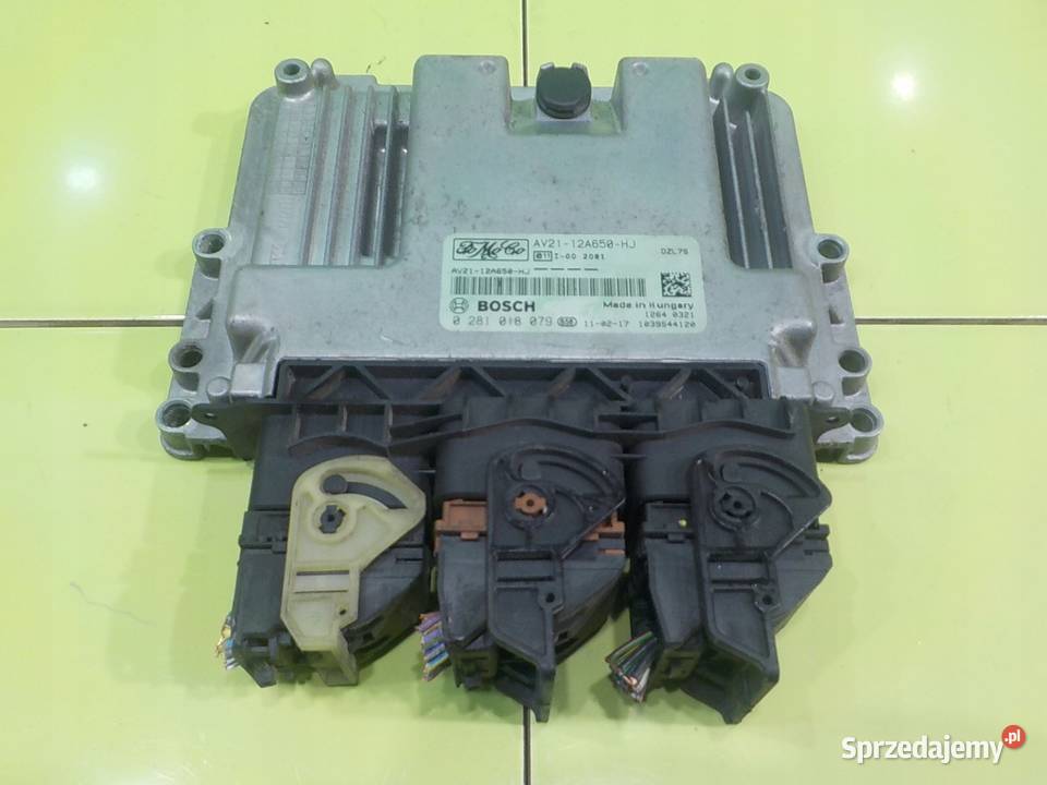 FORD FIESTA MK7 16 TDCI 11r sterownik silnika Czujniki i sterowniki mazowieckie