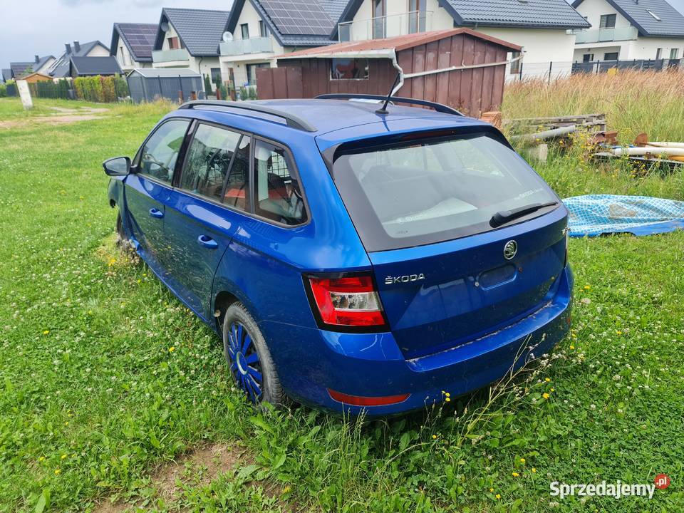 Skoda fabia 3 10tsi poliftowa 2019r niebieski Krasne