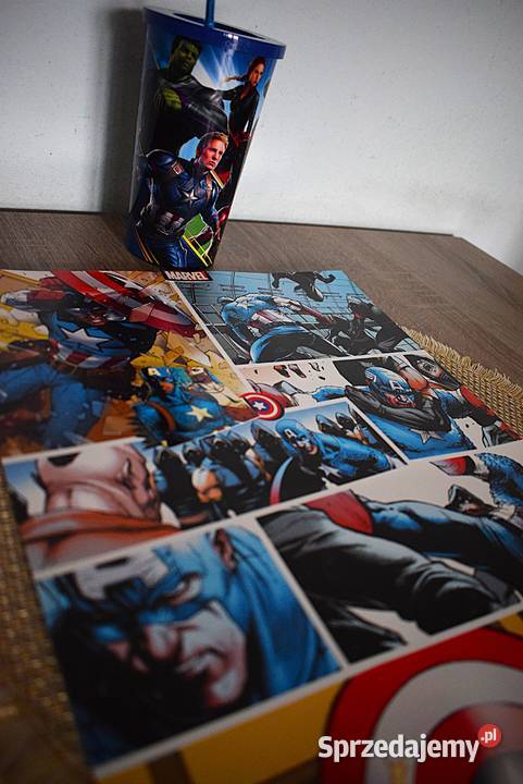 Kubek kinowy Avengers Koniec gry Endgame plakat Chełmno