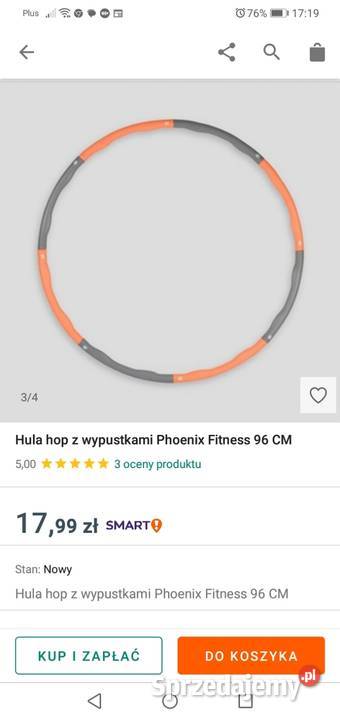 Hula hop fitness Składane 96 Poznań