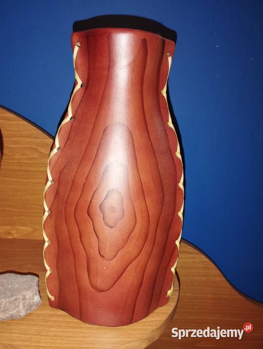 Wazon gliniany Porcelana i szkło