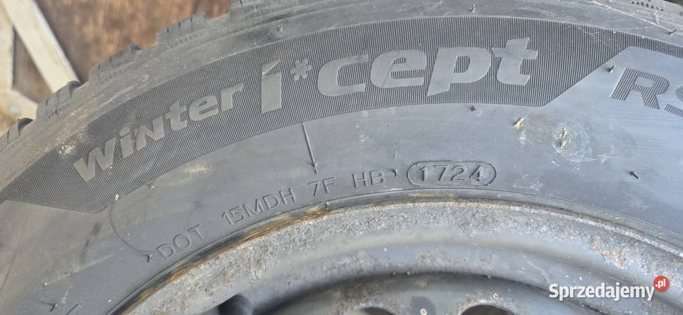 Opony zimowe 1956515 hankook felga 5x112x15 zima Podgórzyn sprzedam