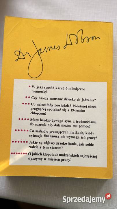 Rozmowy z rodzicamiJ Dobsonksiazka Lublin