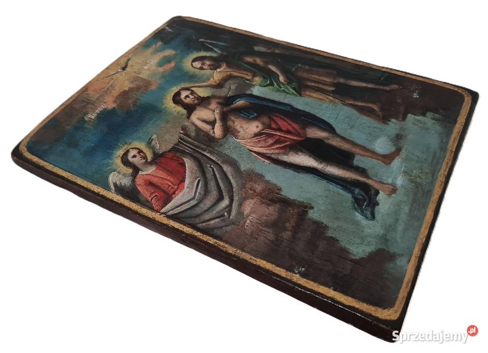 Ikona Chrzest Jezusa Chrystusa 0073 Warszawa