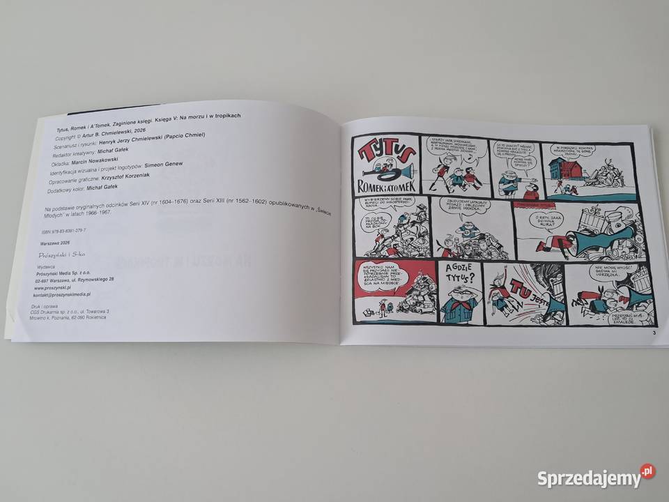 Książkikomiksy Tytus Zaginione księgi H J