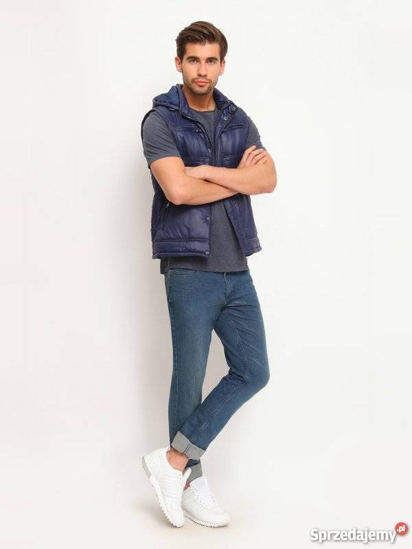 Granatowy tshirt męski Top Secret Olkusz