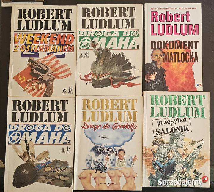 Robert LUDLUM zestaw książek 22 śląskie Katowice