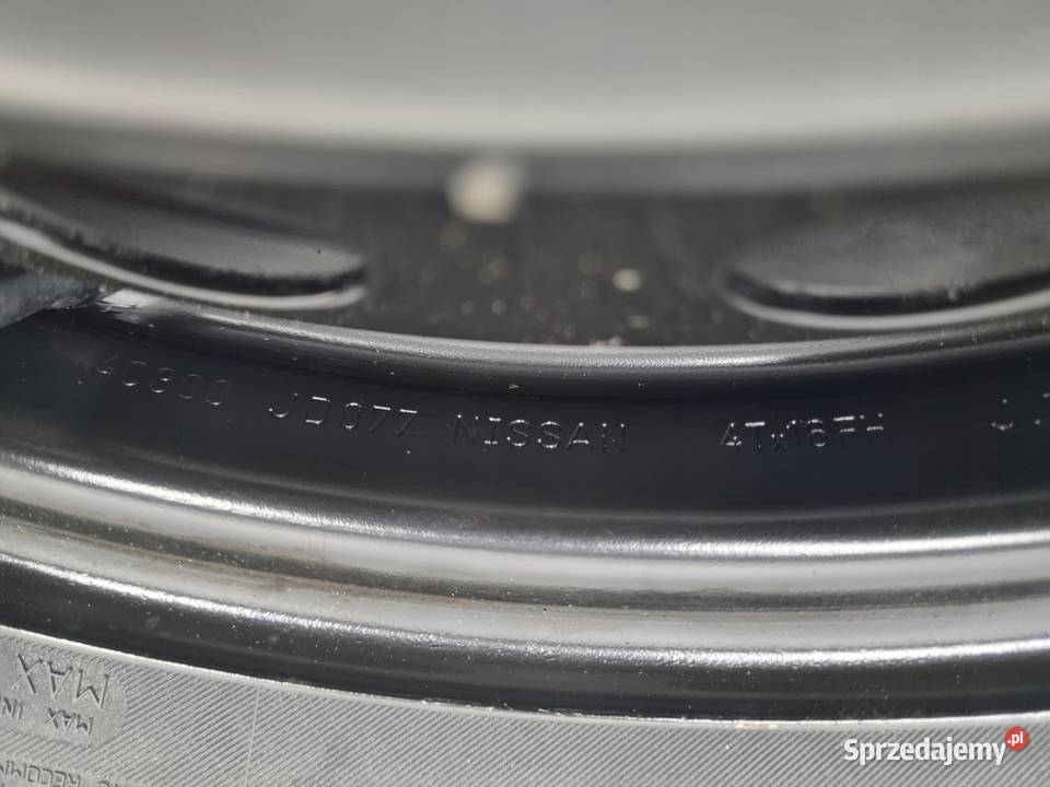 KOŁO DOJAZDOWE dojazdówka Nissan QASHQAI 14590 Koła Chełm