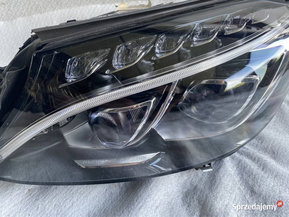 Lampa lewa FULL LED Mercedes W205 EU Lampy przednie śląskie Jasienica