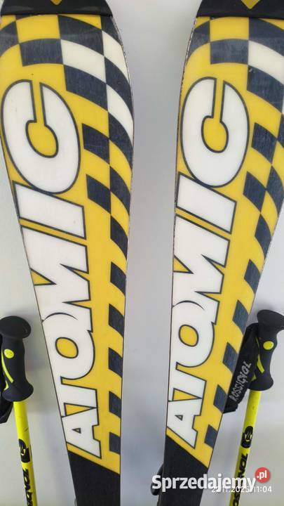 Narty Atomic SL912 Beta Race 170 kijki Rossignol Sporty zimowe dolnośląskie sprzedam