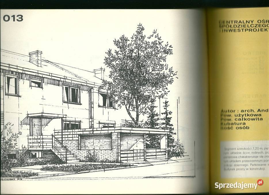 Katalog projektów szeregowych domów