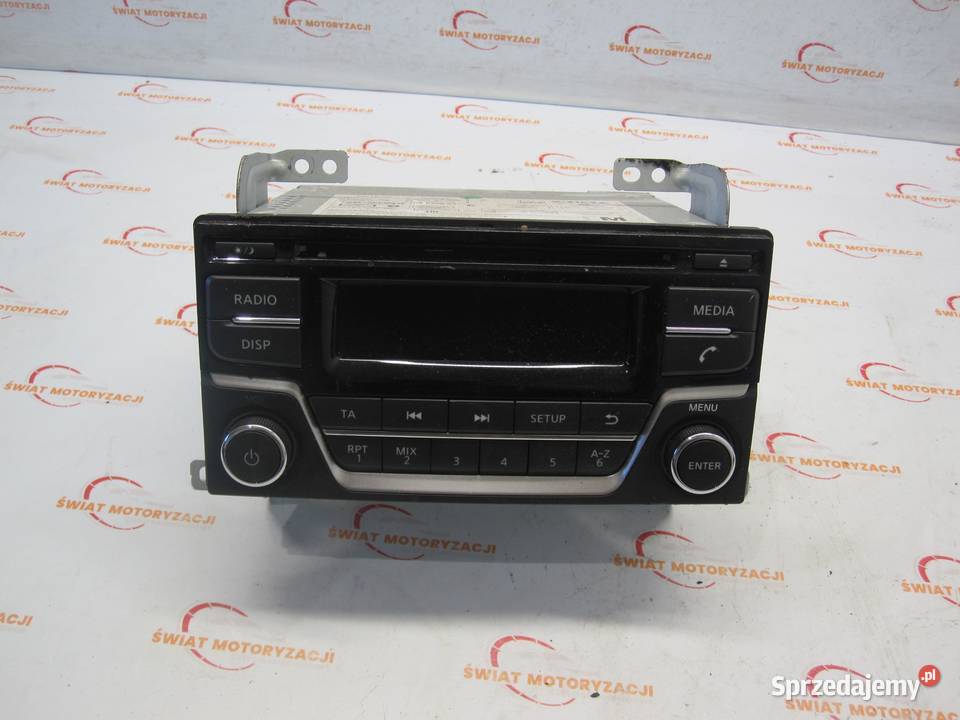 NISSAN JUKE 15r radio CD 28185BV80A osobowe Motoryzacja Kielce
