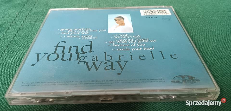 Gabrielle find your way CD małopolskie