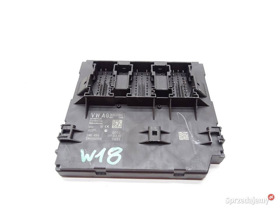 MODUŁ STEROWNIK KOMFORTU BCM 5K0937086C VW