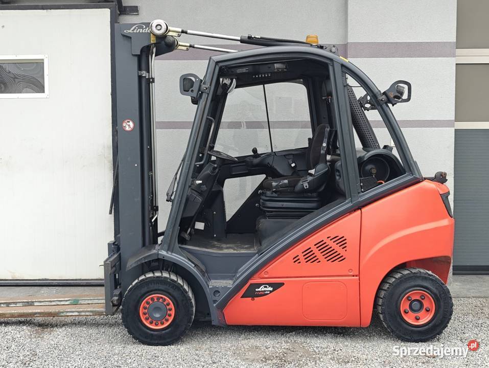 Wózek Linde H20T01 Evo Triplex 51m 2015r Kabina gaz Sandomierz