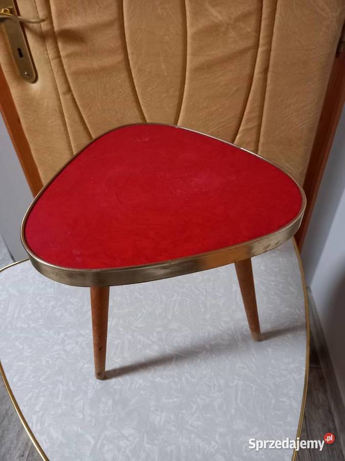 Stary kwietnik PRL patyczak vintage Rawicz