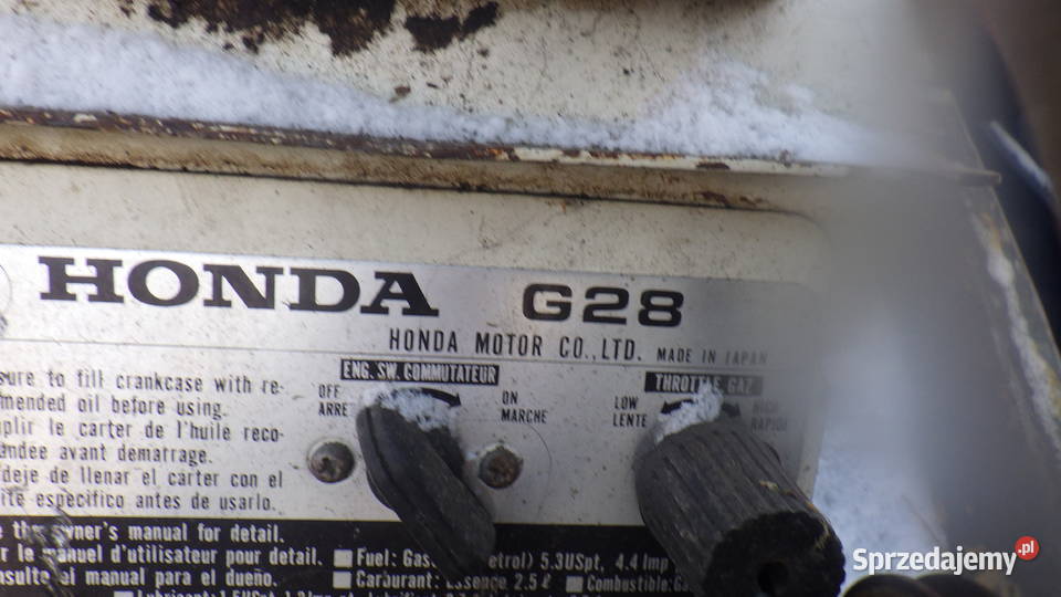 HONDA G28 Jaonska Glebogryzalka Spalinowa na Pozostałe Rzeszów