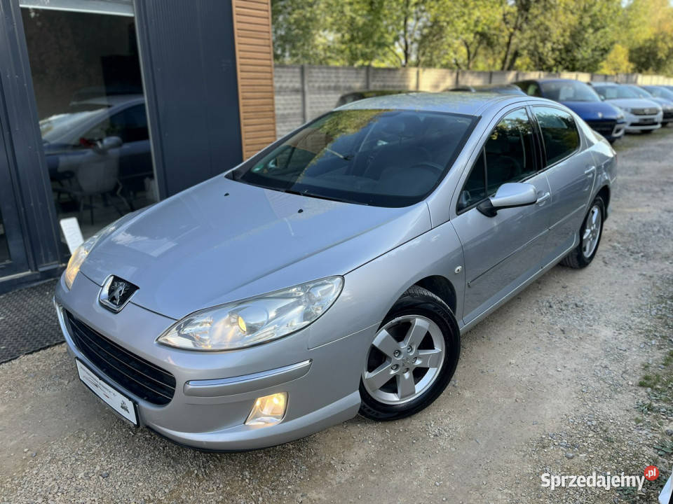 Peugeot 407 20 Automat Climatronic Navi ALu Bez śląskie Częstochowa