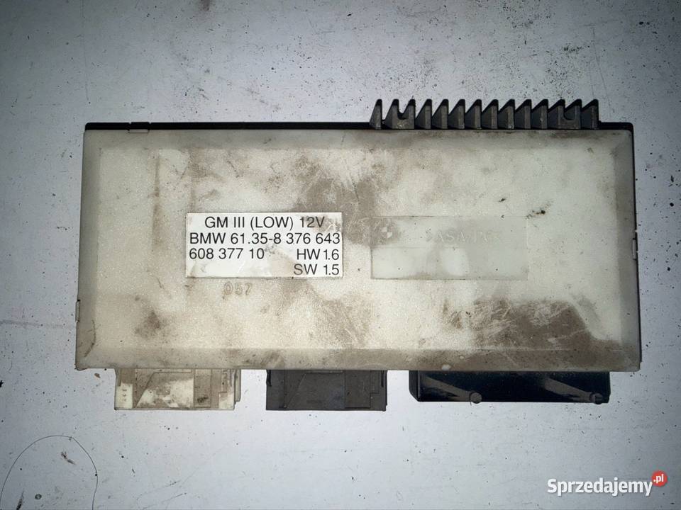 moduł komfortu GM III LOW BMW e38 e39 61358 376 Ostrów Wielkopolski