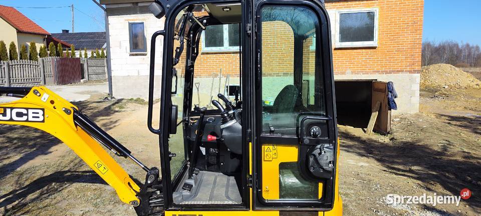 Mini koparka JCB 16 C1 sprowadzona piękna 1 wł Bieliny