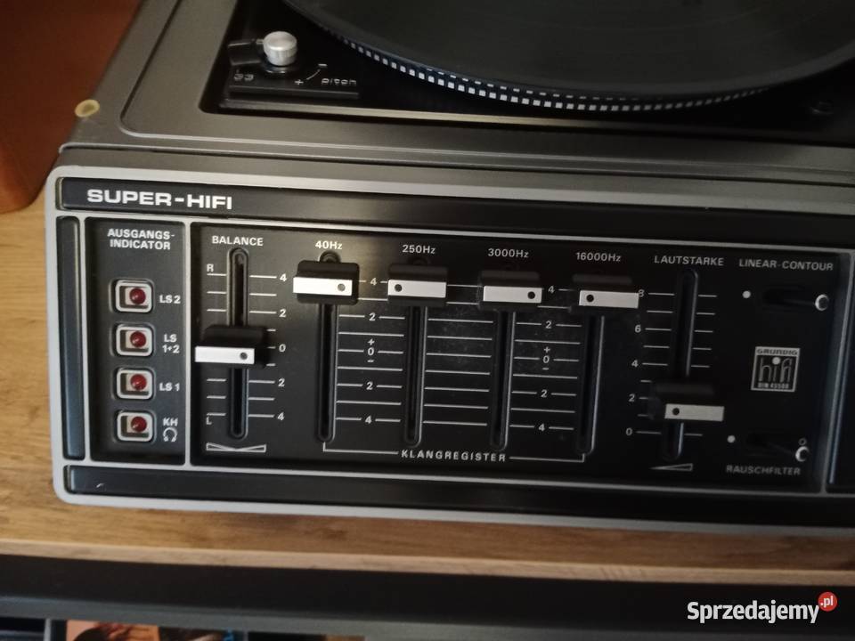 Grundig Super HiFi studio rpc 500 mega stan Ślesin