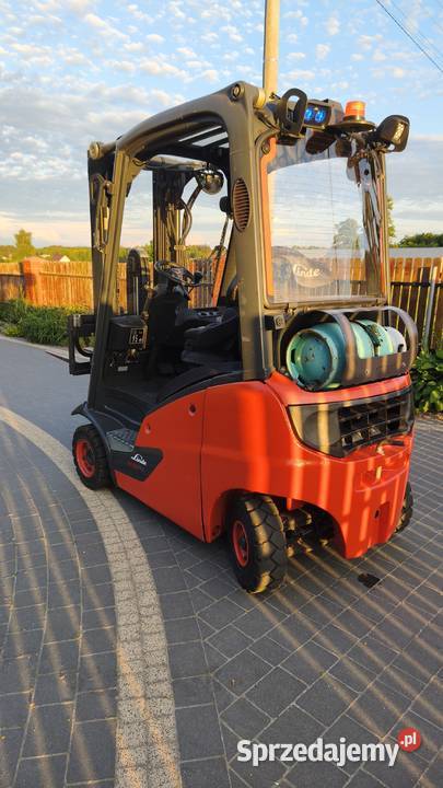 Linde H16 LPG 2018 46m Wózki widłowe Siedlce sprzedam