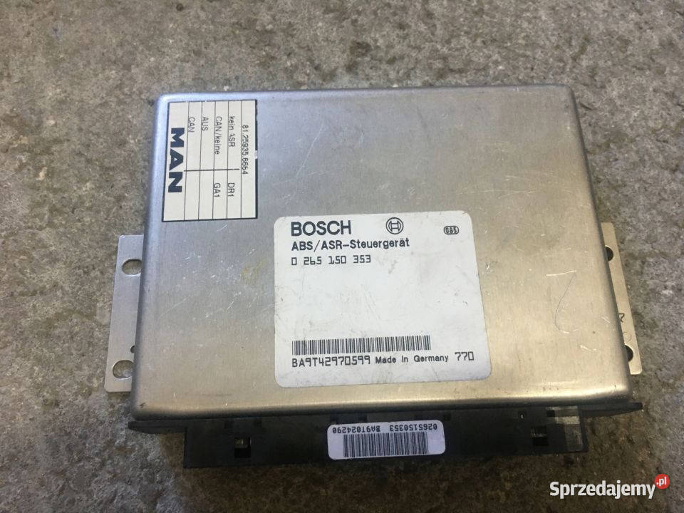 Sterownik ABSASR Man L2000 81259356664 Maszewo